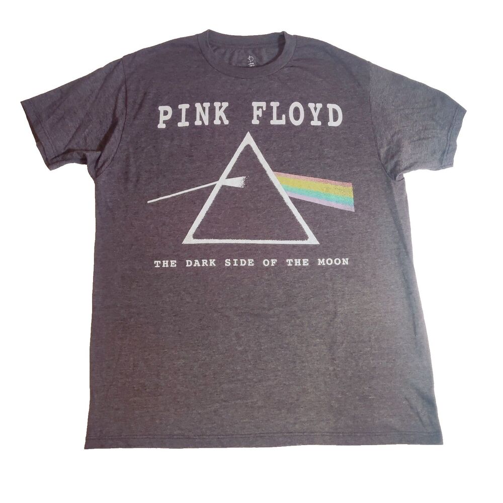 Pink Floyd Shirt The Dark Side Of The Moon Adult Size XL Dark Gray
